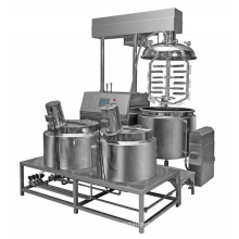 LTRZ-100  Pharmaceutical  Automatic Vacuum Mixing Emulsifier Homogenizer for Cosmetic Cream milk